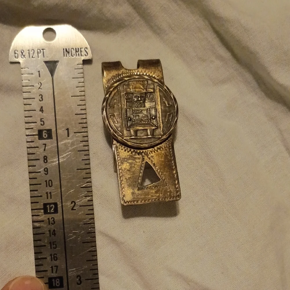 Vintage Gold and Silver Money Clip